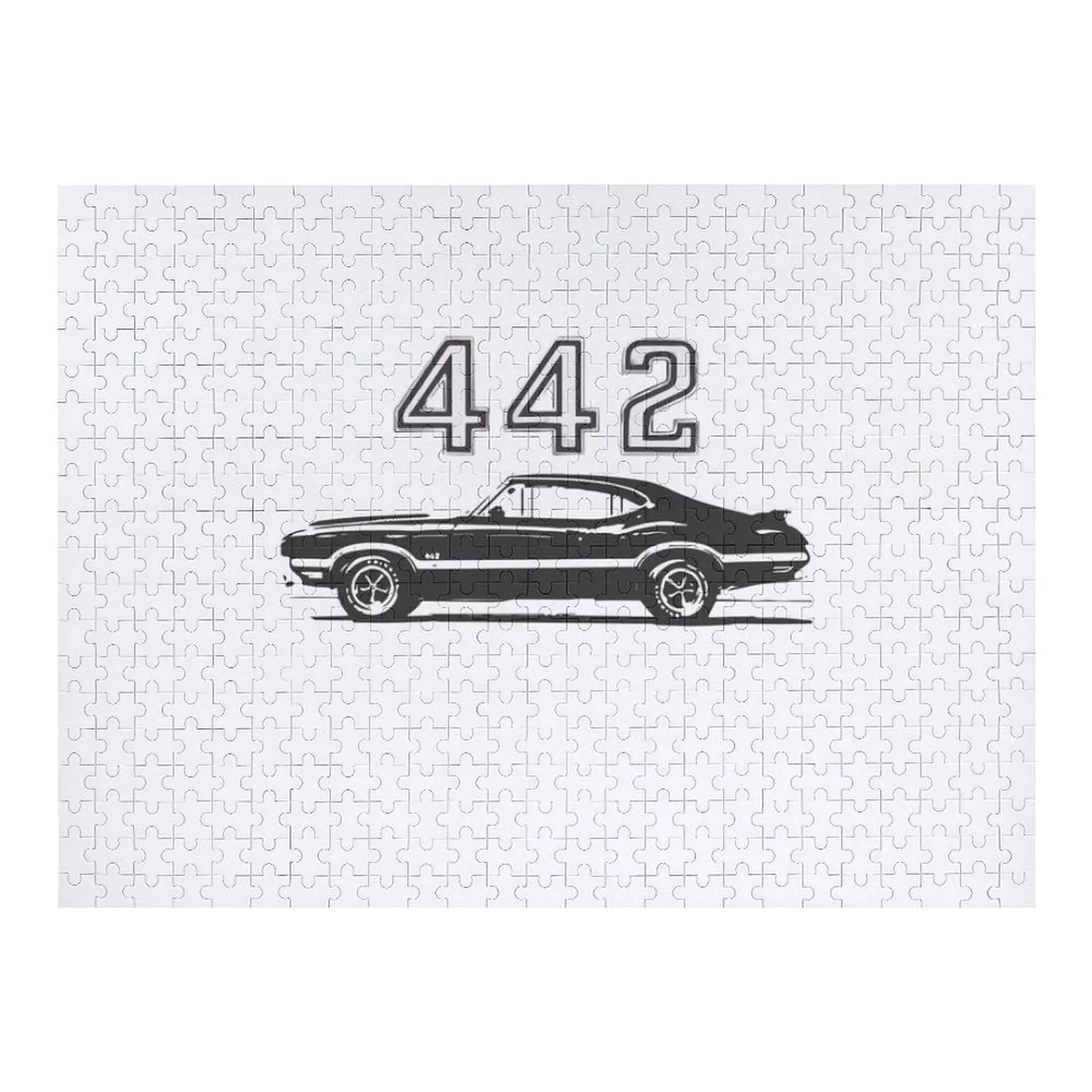 

1970 Olds 442 Jigsaw Puzzle With Personalized Photo Iq Customizable Child Gift Puzzle