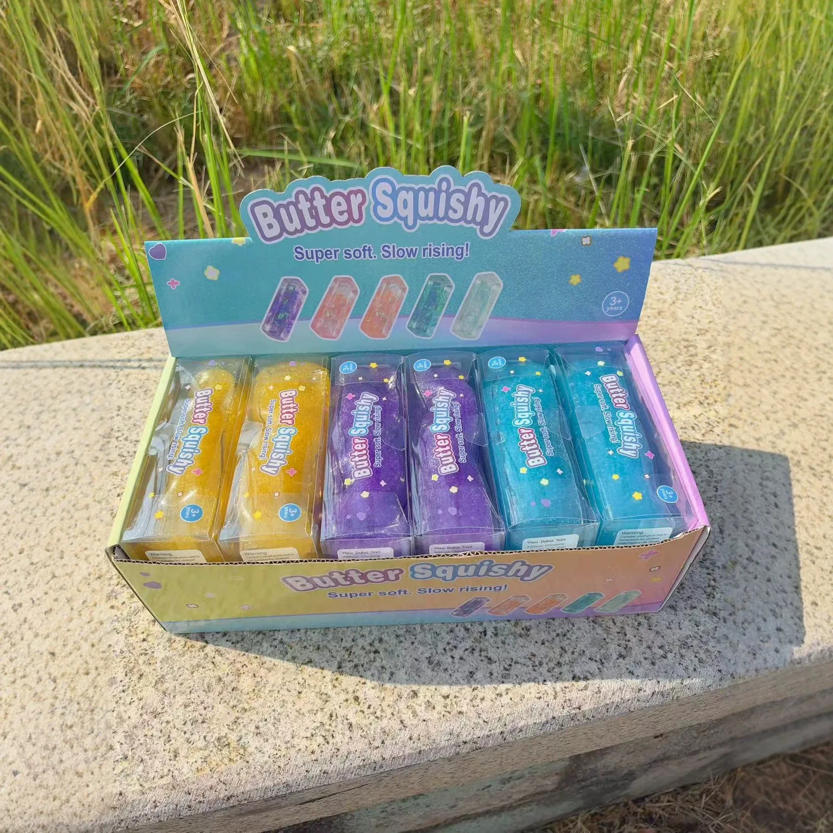 Translucent Butter Stick Pinch Le Vaseline Filled Butter Stick Smoothie Stick Unzip Internet celebrity toys