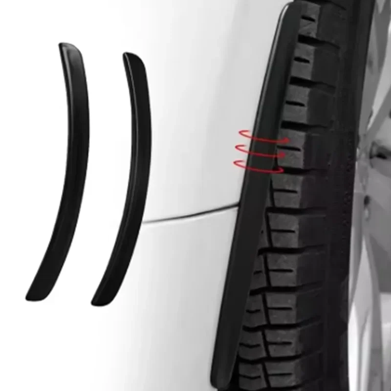 Soft Fender Flare Arch Protector Sticker Universal Anti Scratch Anti Collision Strip Mud Flaps For Car Exterior Spare Parts