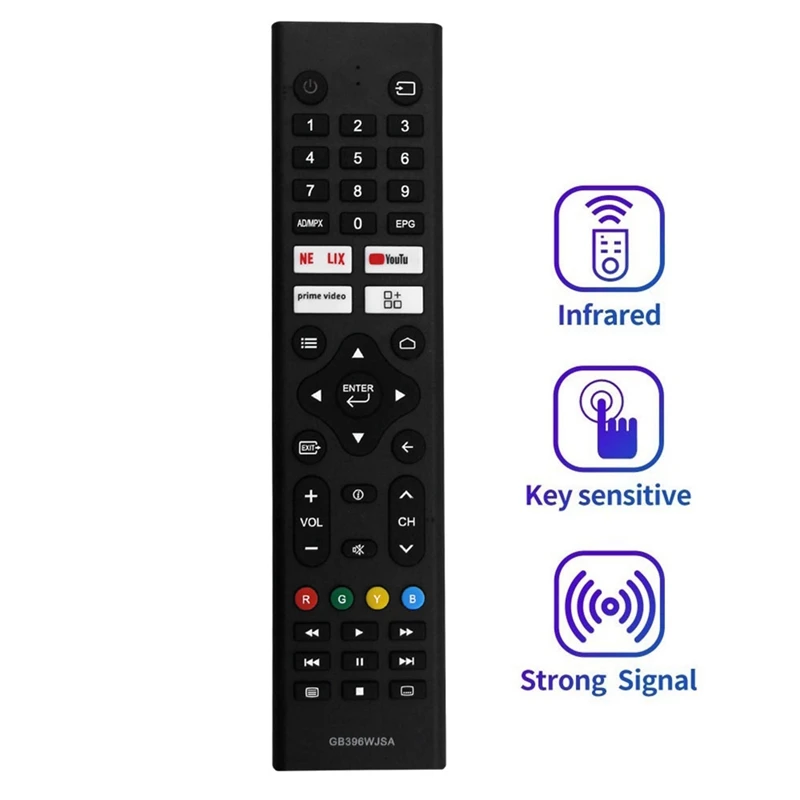 GB396WJSA Replace Remote Control For Sharp LCD TV 2TC32DF1I 2T-C50DF1I 2T-C42DF1I