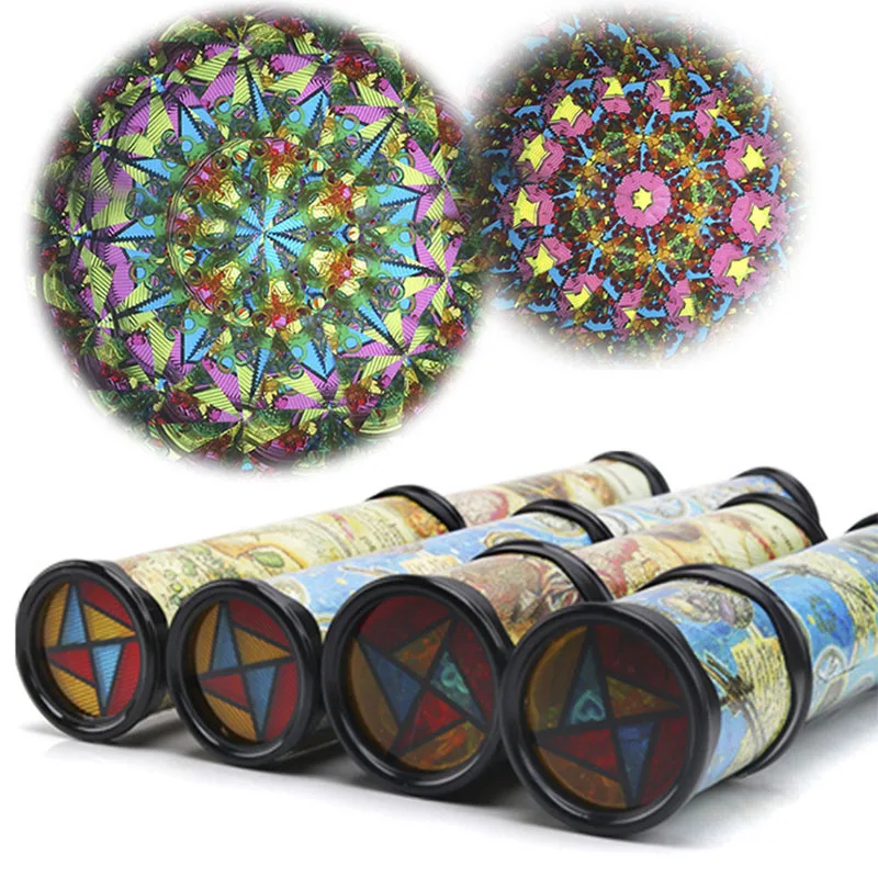 1PCS Scalable Rotation Kaleidoscope 30 ซม.Magic เปลี่ยนแฟนซีสี World ของเล่นเด็กคลาสสิกของเล่นเพื่อการศึกษา