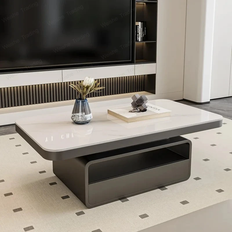 Creative Storage Coffee Table Simple Space Saving Vintage Premium Side Table Aesthetic Elegant Corner Tables Home Furniture