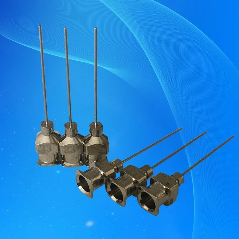 

‌ 12 шт. Промышленные дозирующие иглы 23G 1 дюйм | 304SS Тупые защитные насадки для эпоксидной смолы/медики/силикона +FS ‌
