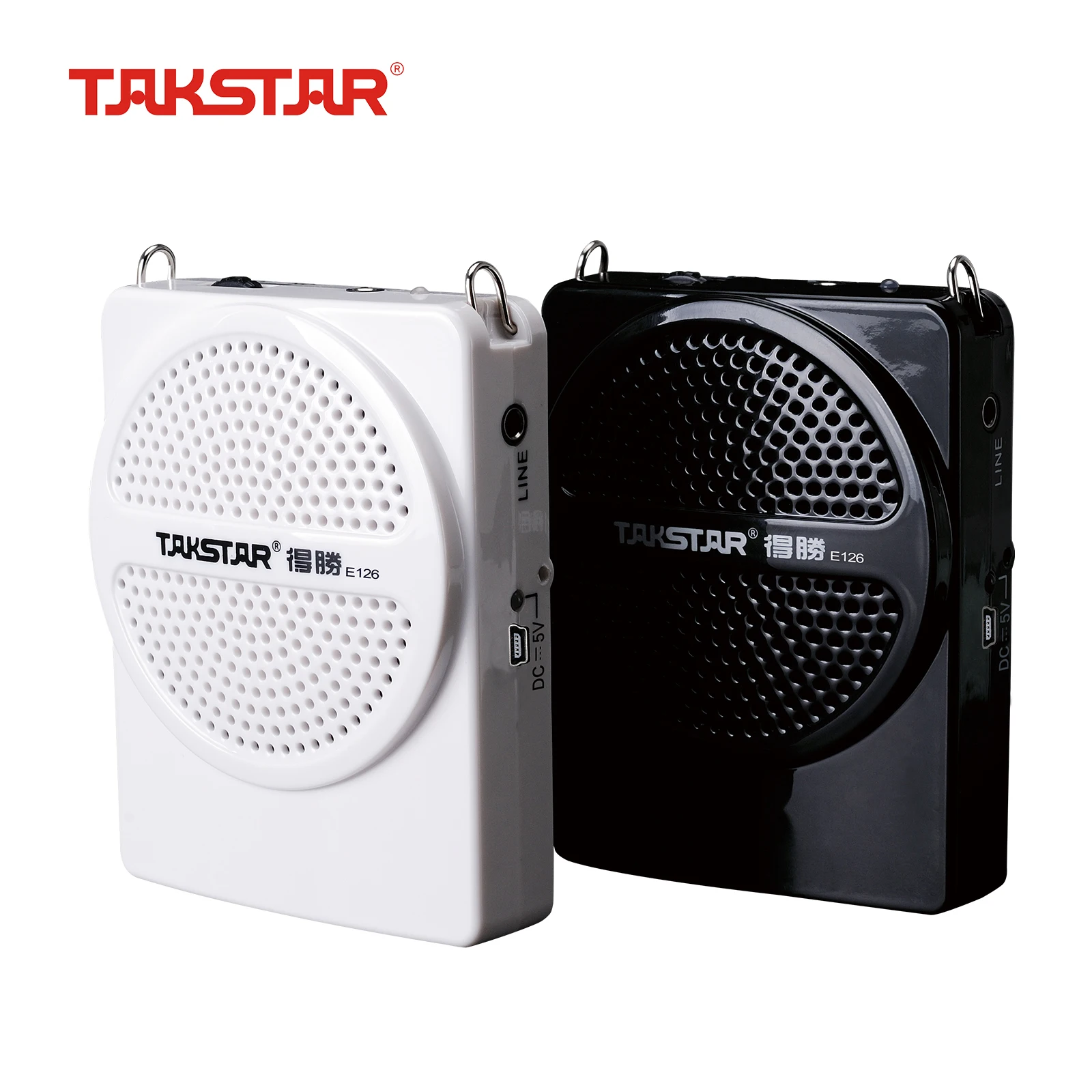 

TAKSTAR E126 Mini Voice Amplifier Portable Wired Headset Microphone Rechargeable Amplifier Speaker for Teacher Tour Guide