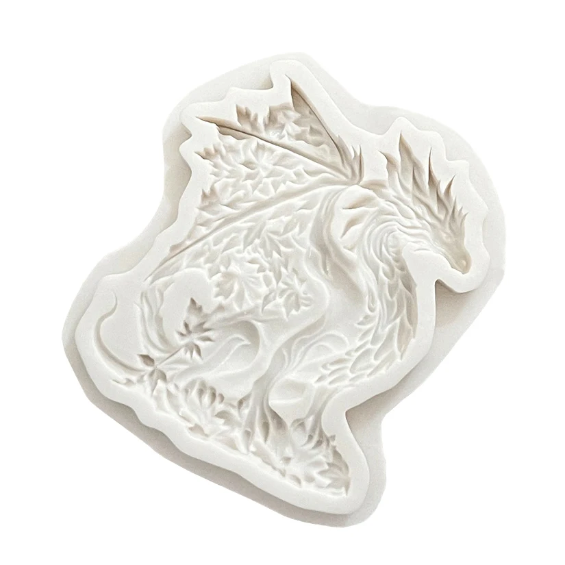 Dragon Silicone Sugarcraft Mold 5