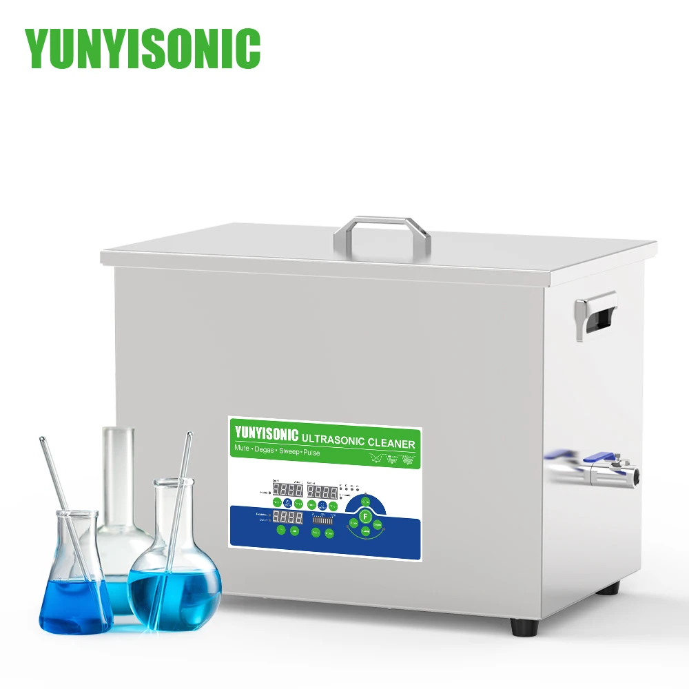 

Yunyisonic High Power 20kHz Laboratory Ultrasonic Cleaner for Powder Dissolution Particle Dispersion Super Silent 30dB Heater CE