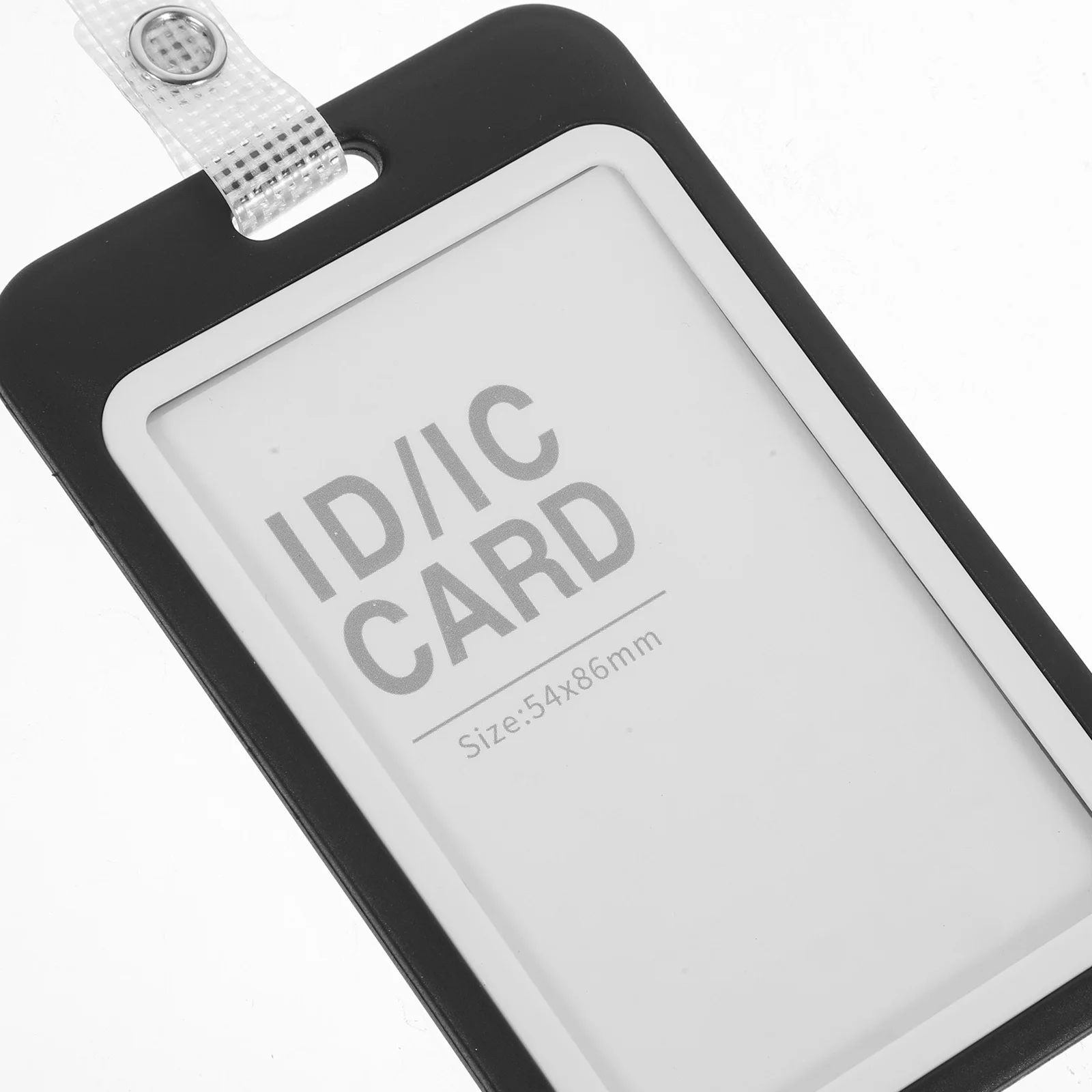 

10 set Retractable Badge Holder Kit Clear Card Sleeves For Id Credit Cards Anti-Scratch Protective Covers Lightweight