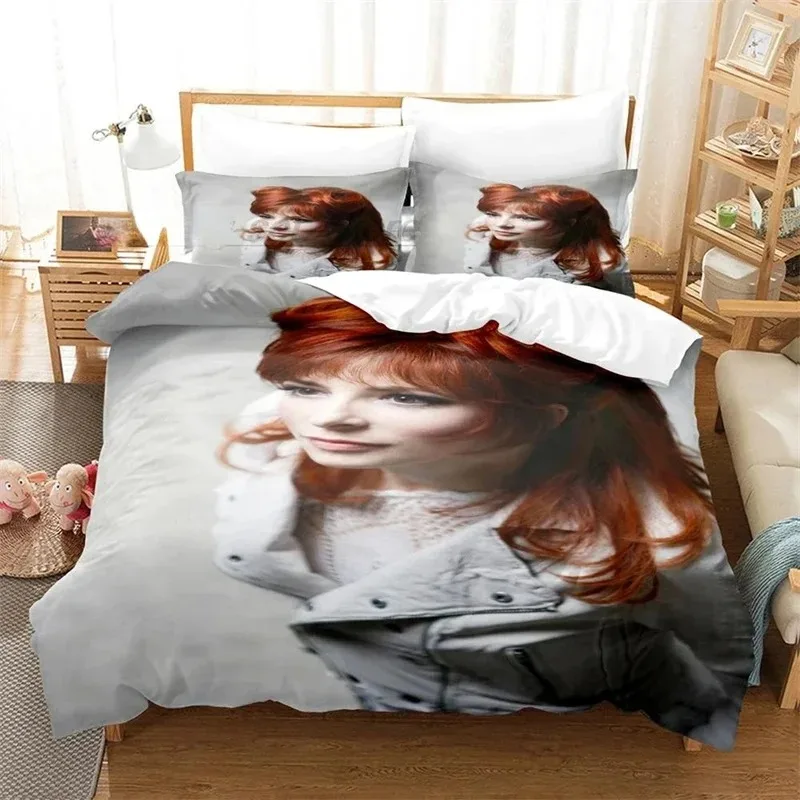 

Mylene Farmer All Season Duvet Cover Bedding Comforter sets Soft Quilt Cover and Pillowcases Single Double Queen King