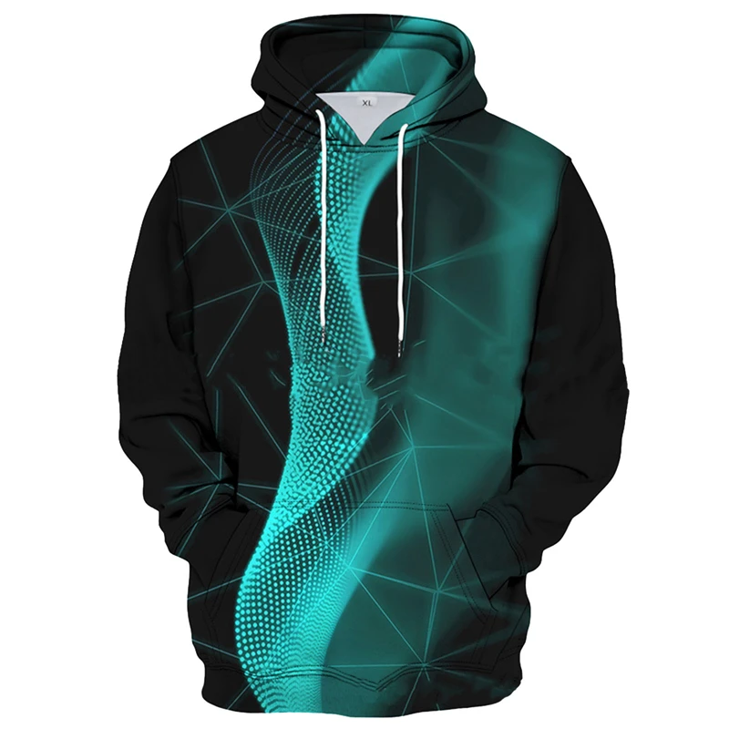 

Autumn And Spring New 3D Digital Printed Men's Casual Hoodies Sport Coat Breathable Comfortable Top Long Sleeve Hooded Homme