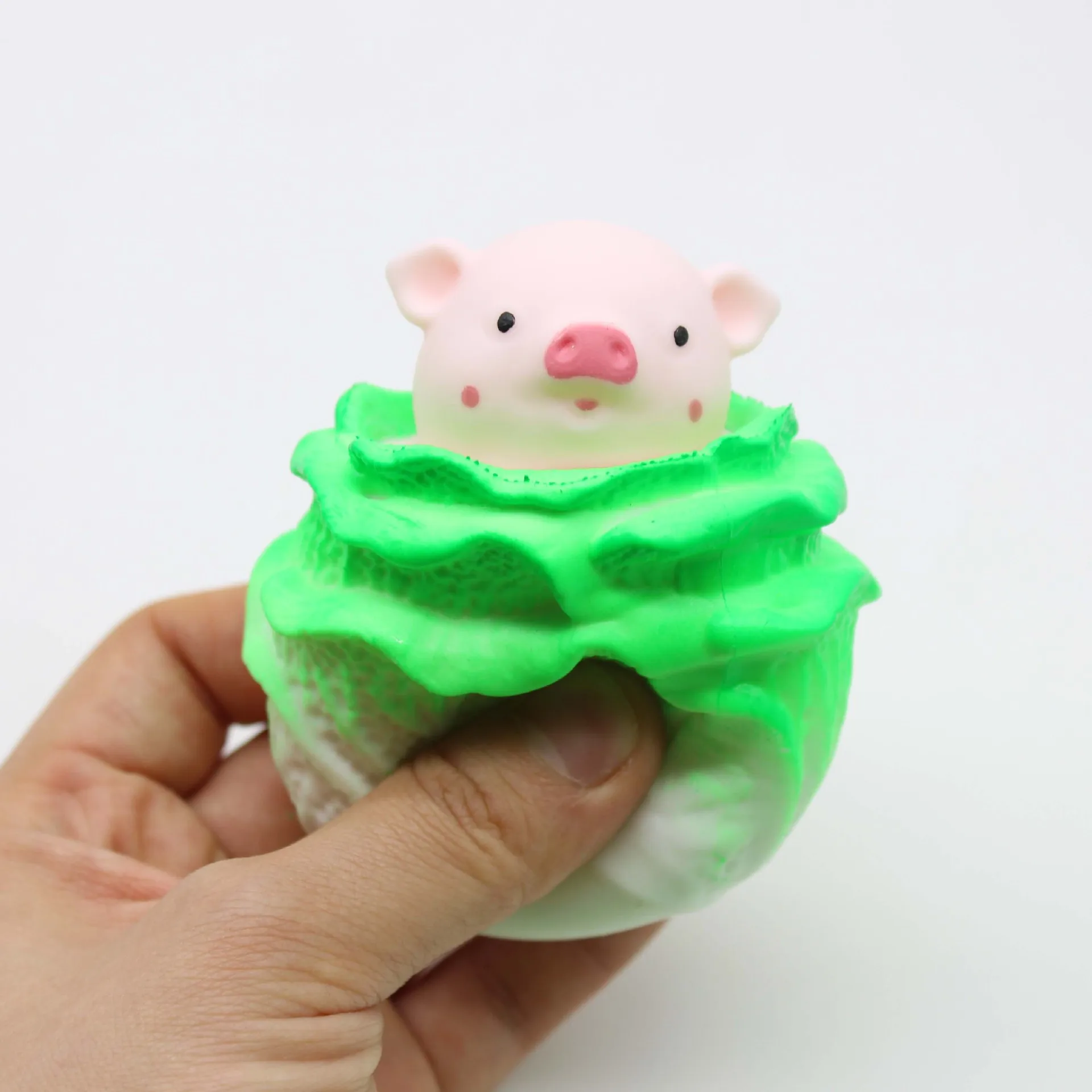 Jouet Anti-Stress chou cochon presser Fidget jouets Tpr Squishy Anti-Stress drôle soulagement du Stress pour enfants adultes cadeau accessoire J160