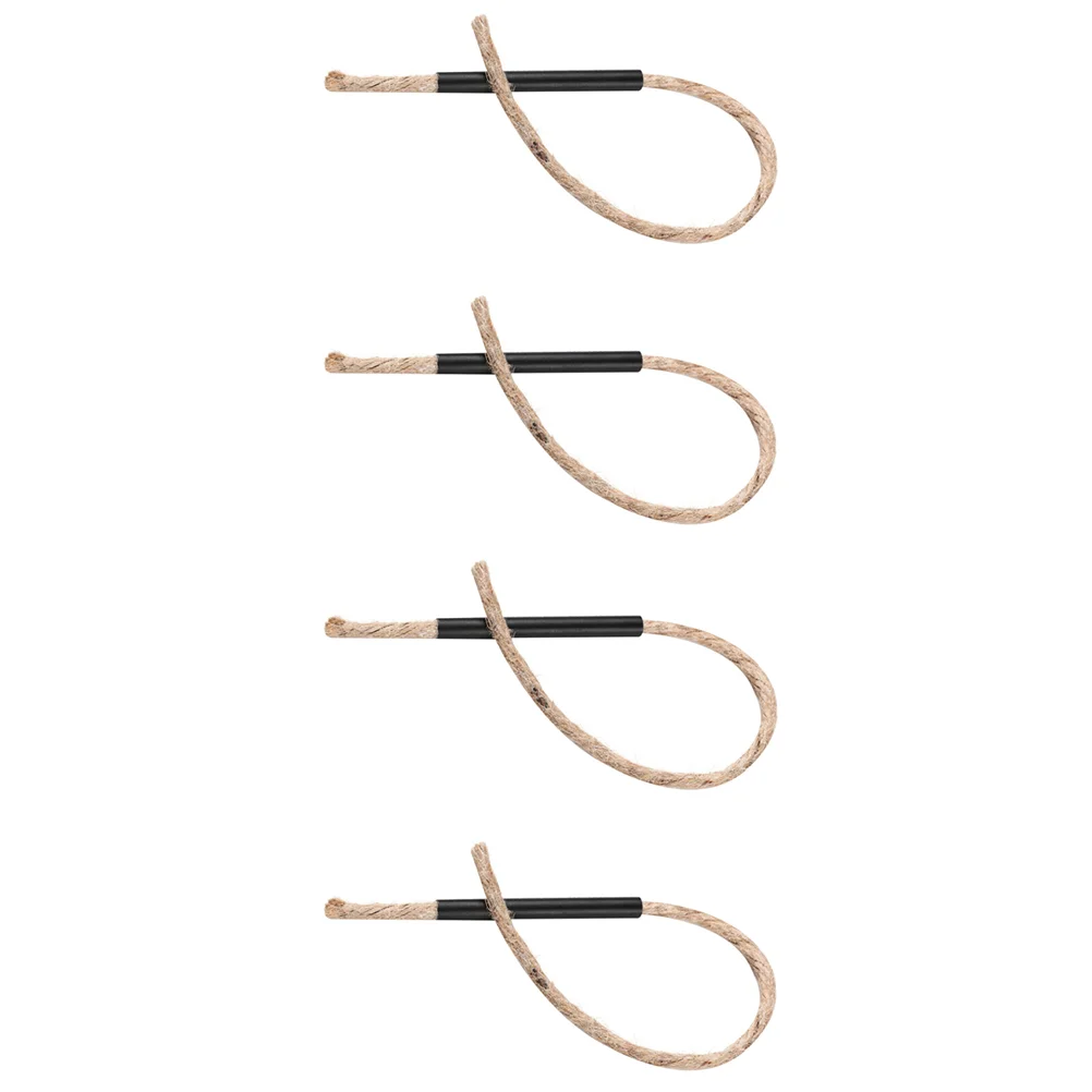 4 Sets Combustion-supporting Rope Survival Wick Cord Camping Fire Starting Tools Ropes