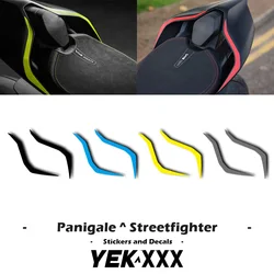 Ducati streetstreetfighter V4 V4R V4S V4SP V2 Fairing kabuk arka kuyruk Sticker çıkartması hatları yansıtıcı Metal