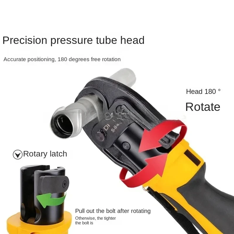 Nipper Pipe Portable Charging Hydraulic Thin Wall Stainless Steel Clamp