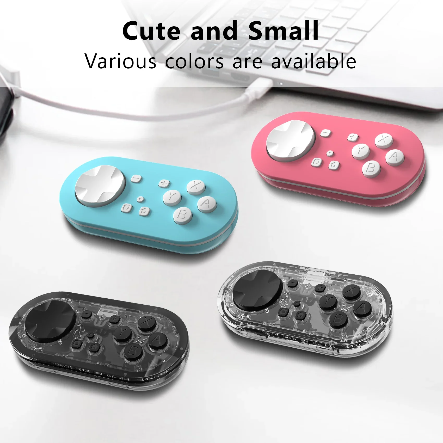 LinYuvo KS54 Joystick For Switch Pro Wireless Gamepad Metal Rocker Crystal Key Joypad for Switch OLED Handle Game Controller