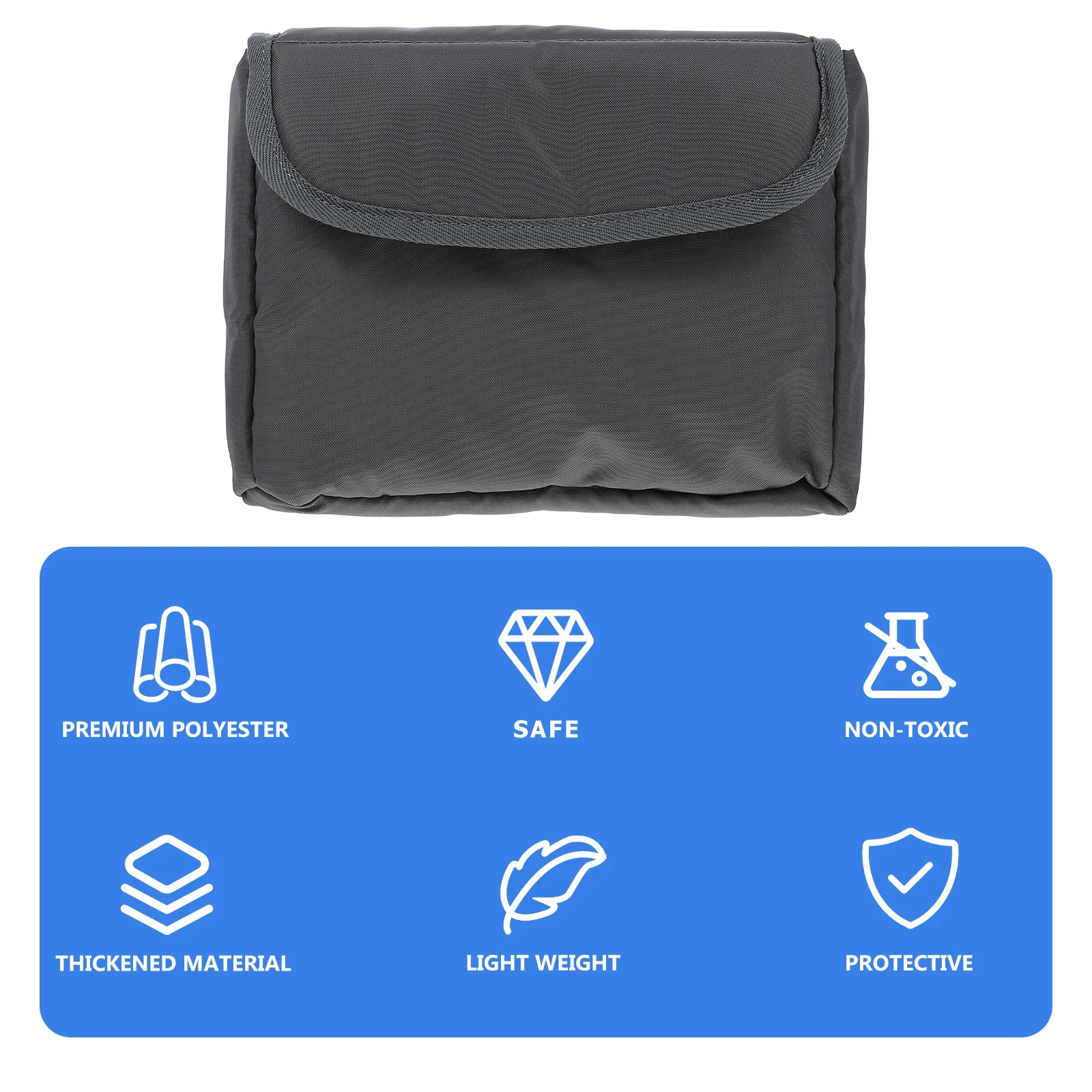 

Stylish Camera Pouch with Full Coverage Lid Secure Fit for Camera Lens Dustproof Scratch Resistant Ideal Gift for Photographers