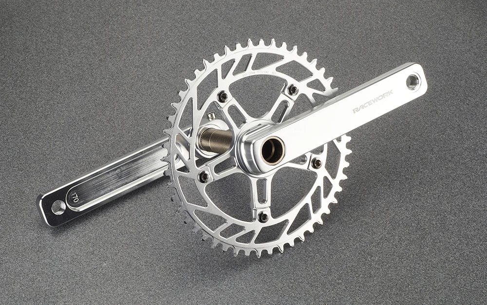 RACEWORK CNC Rennrad Kurbelgarnitur 170mm Fahrradkurbel 9/10/11/12 Geschwindigkeit 48/50/52T Kettenblatt Krone für SRAM GXP GRAVEL – Detail 12
