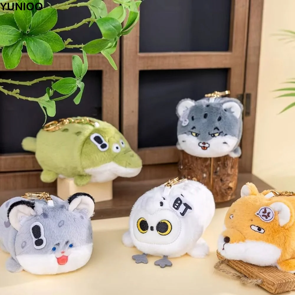 

Animal Series Crocodile Zero Wallet Key Chain Pallas cat Platypus Earphone Bag Adorable Lightweight Cattle Coin Purse Women