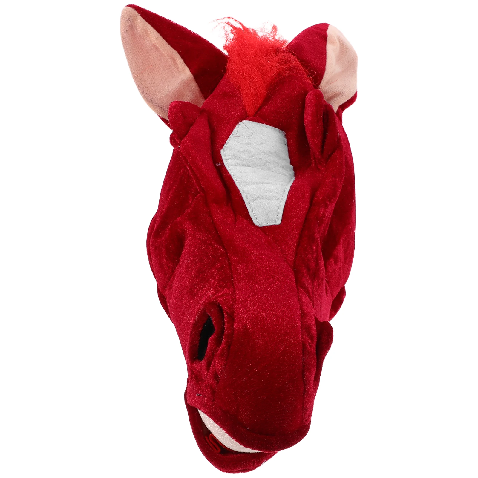 

Horse Head Hat 2026 New Year Cosplay Accessory For Stage Show Halloween Festival Theme Event Equine Headpiece