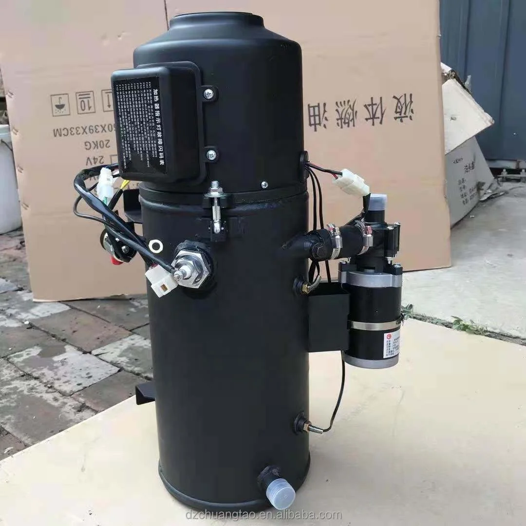 Liquid Engine Pre Heater 10kw 12kw 16kw 24v 12v diesel Water Heater for Bus