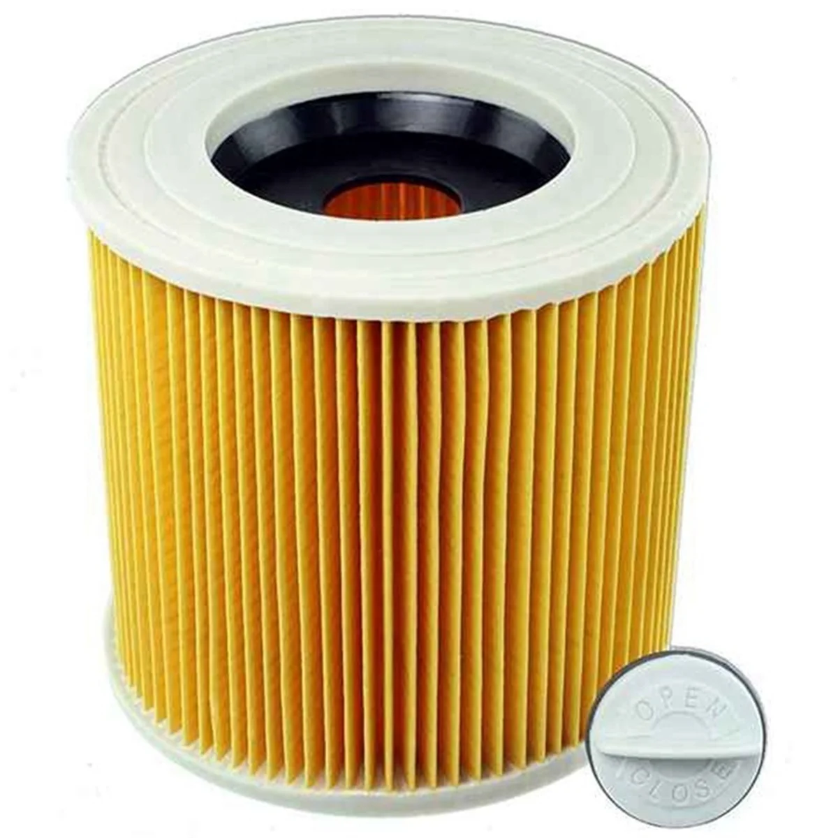 Karcherウェットおよびドライ掃除機フィルター、wd2、10xダストバッグ