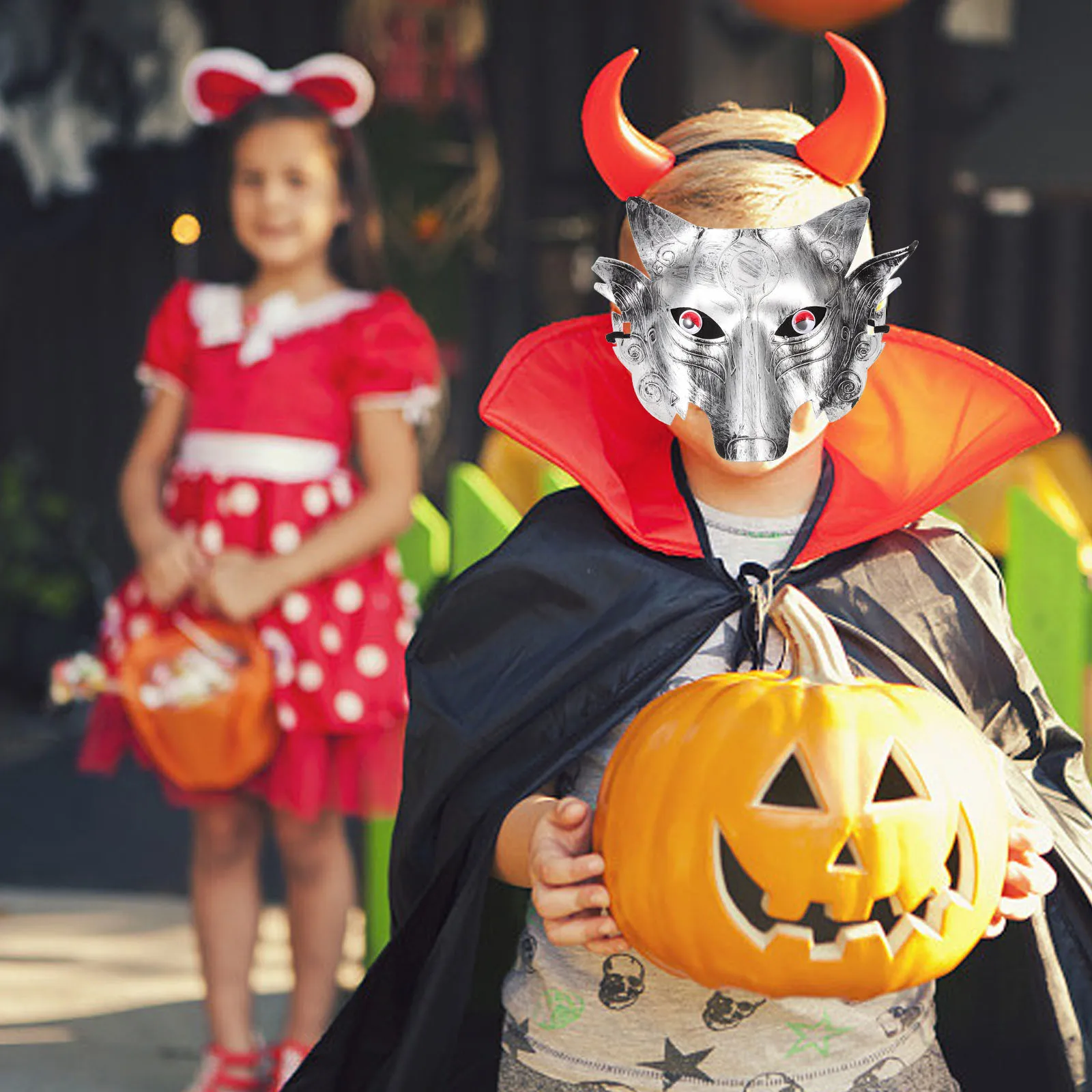 

Realistic Halloween Wolf Mask Cosplay Mask Lightweight Comfortable Decorative Photo Prop Photo Prop