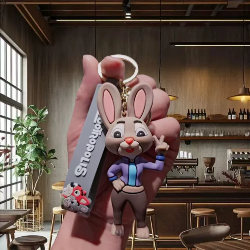 Disney Zootopia 2 Judy Nick Gary sac pendentif porte-clés support voiture porte-clés Cosplay porte-clés téléphone portable suspendus Fans cadeaux jouet