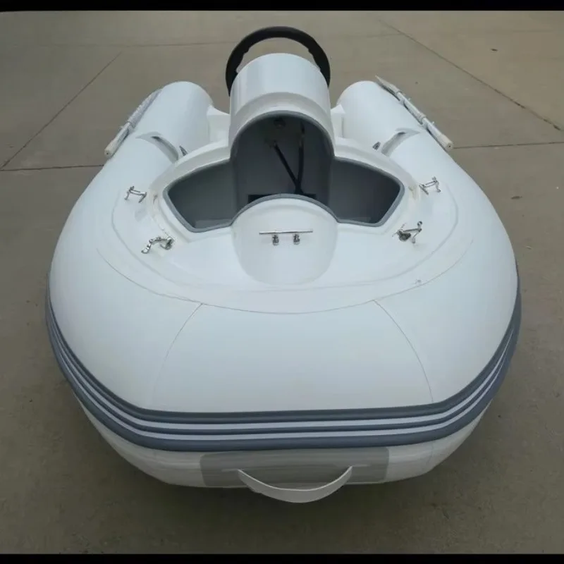 Best Selling Water Games PVC Inflatable Boat Aluminum Floor Rib Boat Rowing Boat