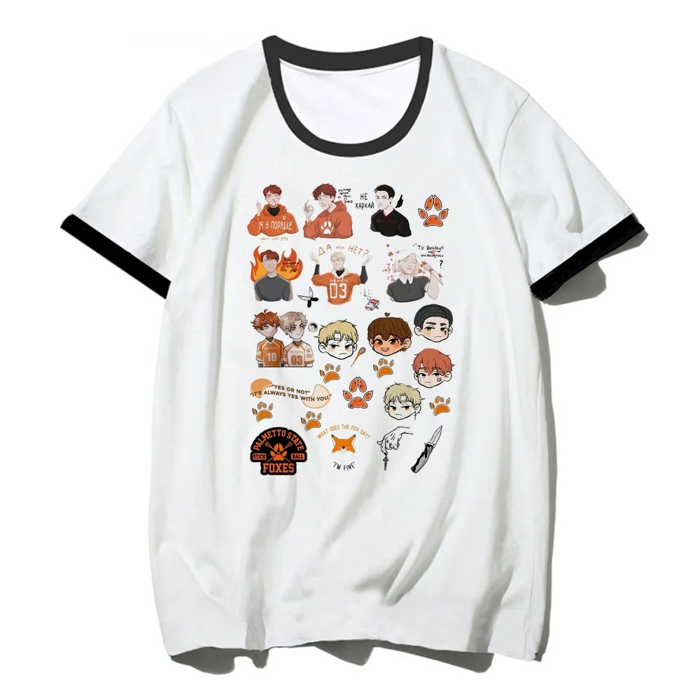 All for the Games Palmetto State Foxes t shirt shoujo kawaii vintage manga Retro japanese t-shirt party meme gothic