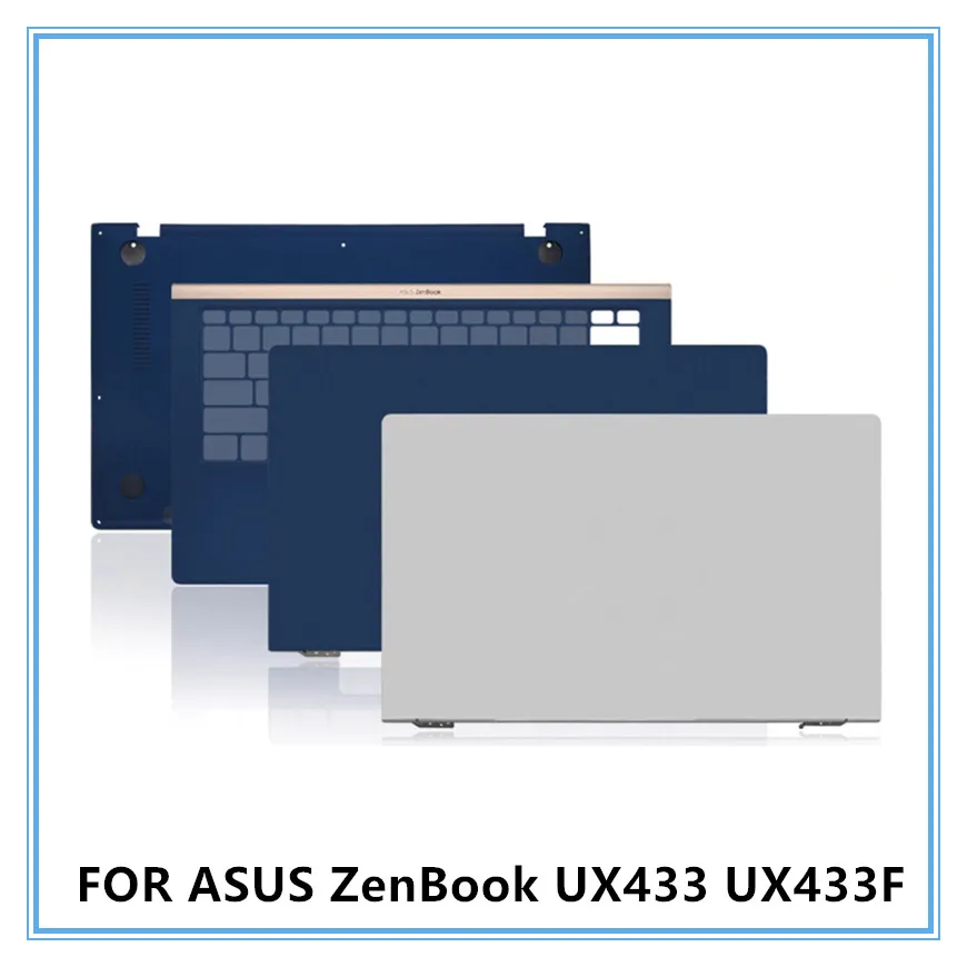 New Laptop Case For ASUS ZenBook UX433 UX433F Laptop Palmrest Upper Cover/Bottom Cover Case