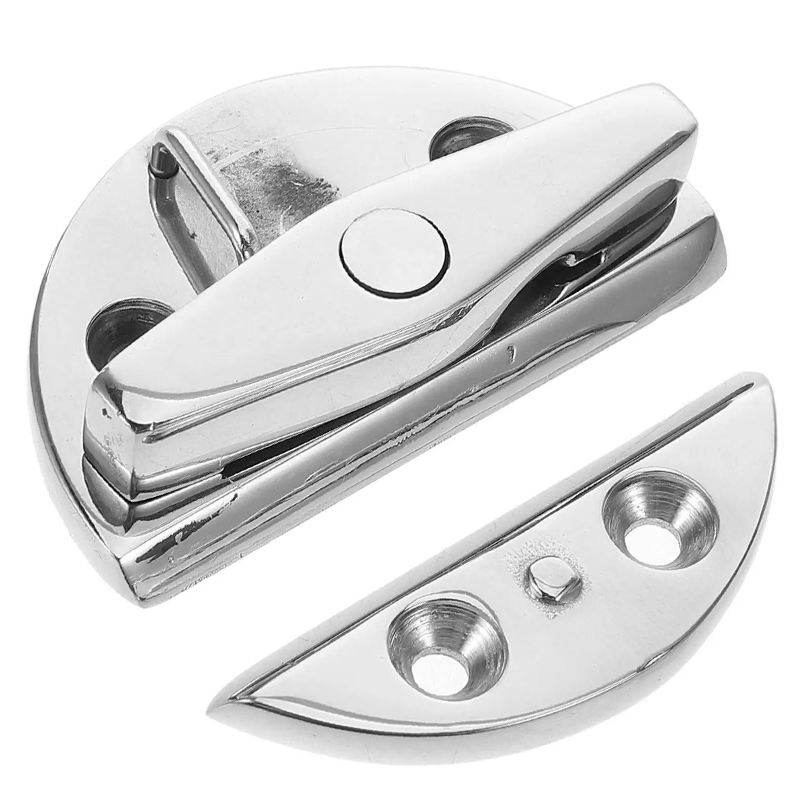 Heavy Duty Rotating Hatch Latch – Rustproof Marine Boat RV Deck Cabinet Lock Clamp