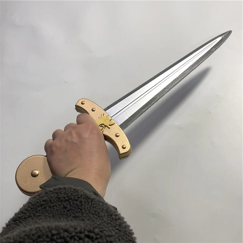 2 Stks/set Halloween Cosplay Prop Leeuw Shield Gouden Zwaard Pu Wapen Movie Game Anime Cos Kinderen Rollenspel Gift