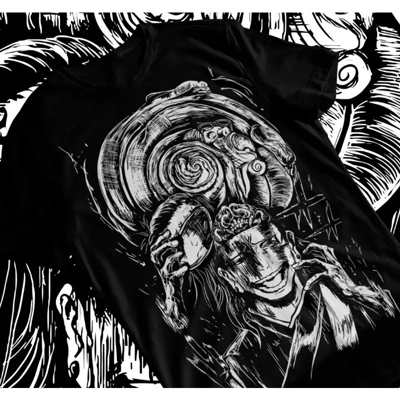 الاتجاه الصيف 2025 تأثيري الطرفية Geto Suguru الدماغ Jujutsu Kaisen Gojo Kenjaku أنيمي مانغا للجنسين قميص لينة تي شيرت القطن #1