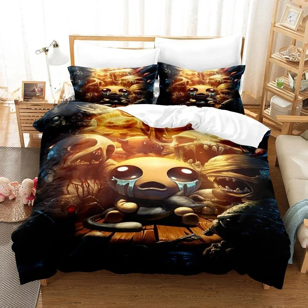 

Fashion 3D Printing Game The Binding of isaac Bedding Set Single Twin Full Queen King Size Bed Set Teenager Bedroom Sheet sets