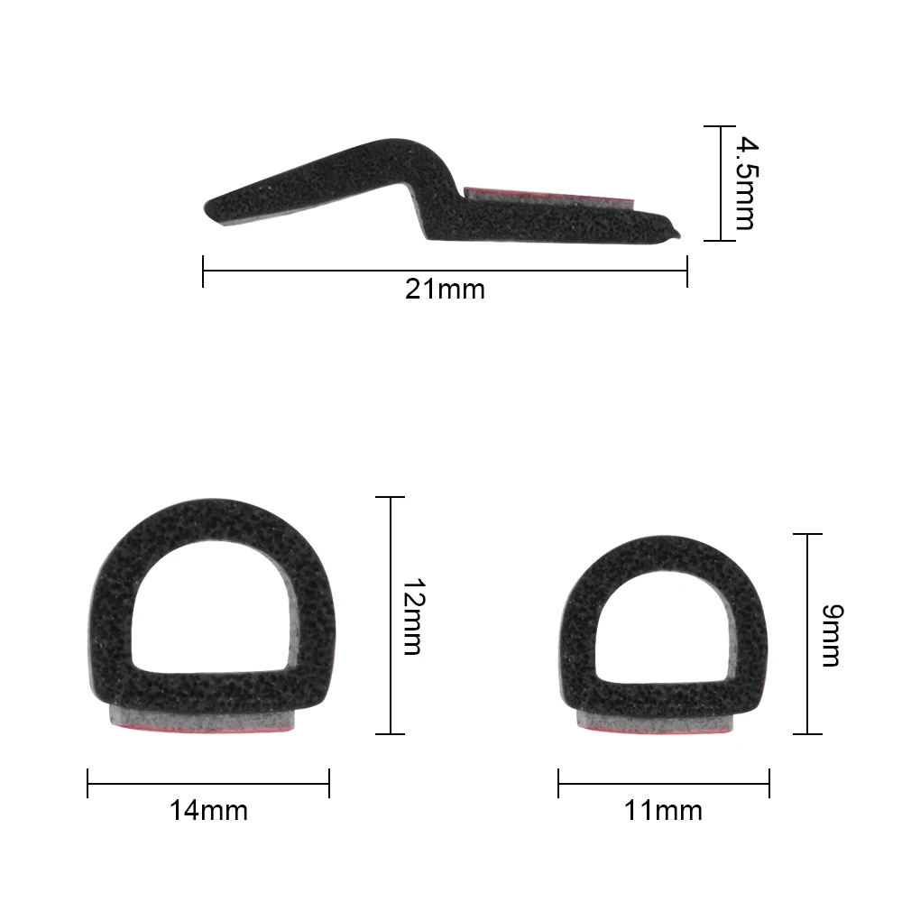 Auto Stickers Auto Double Layer Sound Insulation Weatherstrip Car Door Rubber Seal Strip D Z Type Protection Edge Guards Trim