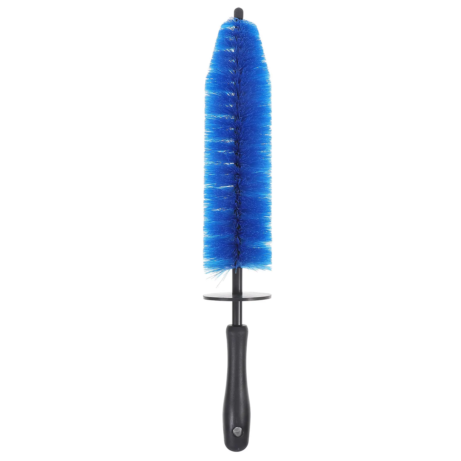 Wheel Cleaning Brush for Cars Rim Tire Detailing Tool Ergonomic PP Iron Design Gentle on Tires Thorough Hub Cleaning Versatile