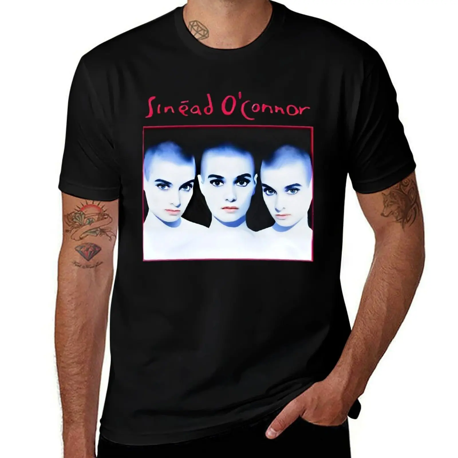 Sinead o'connor T-Shirt graphics oversized fruit of the loom mens t shirts