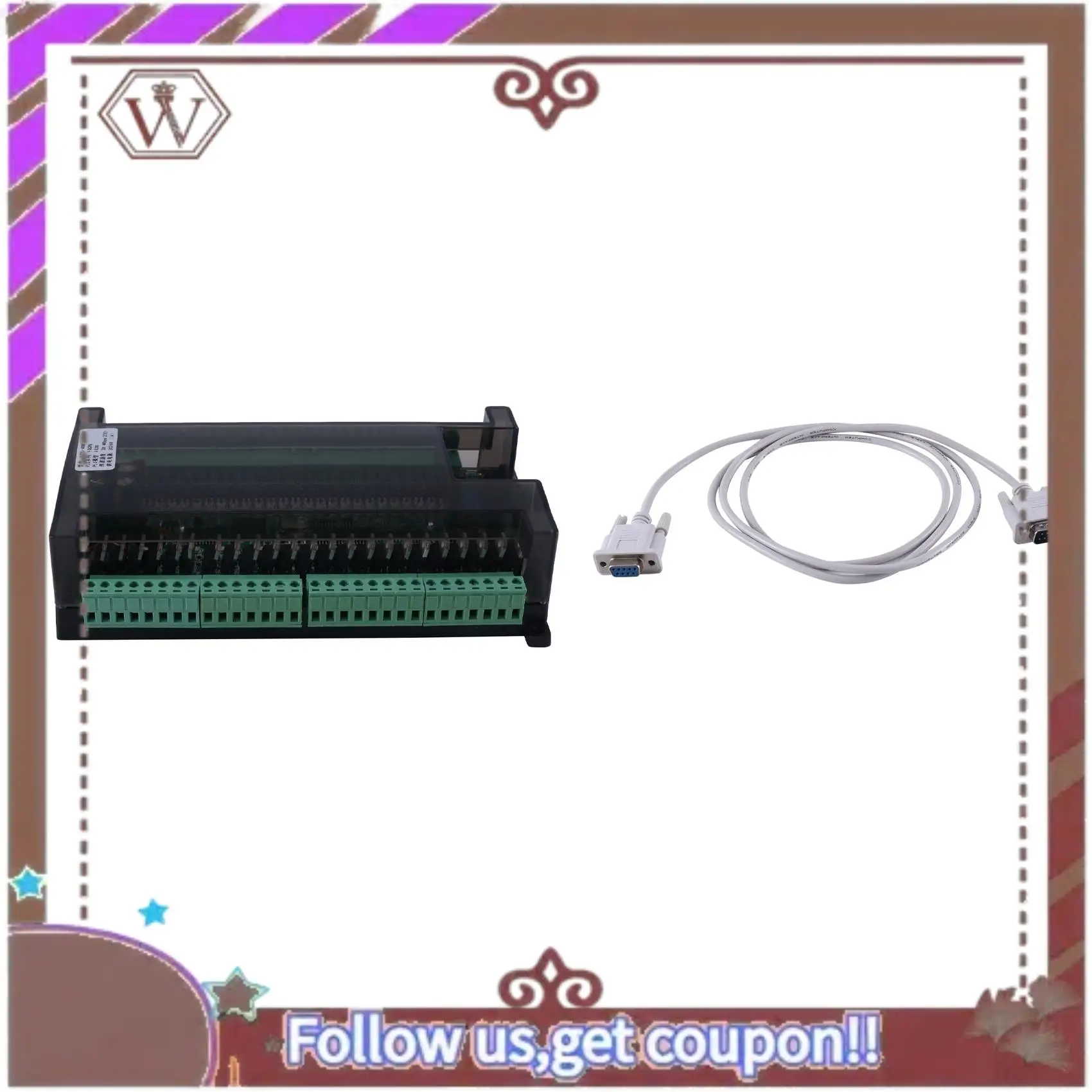 Latest LE3U FX3U 48MT RS485 RTC (Real Time Clock) 24 Input 24 Transistor Output 6 Analog Input 2 Analog Output Plc Controller Ki