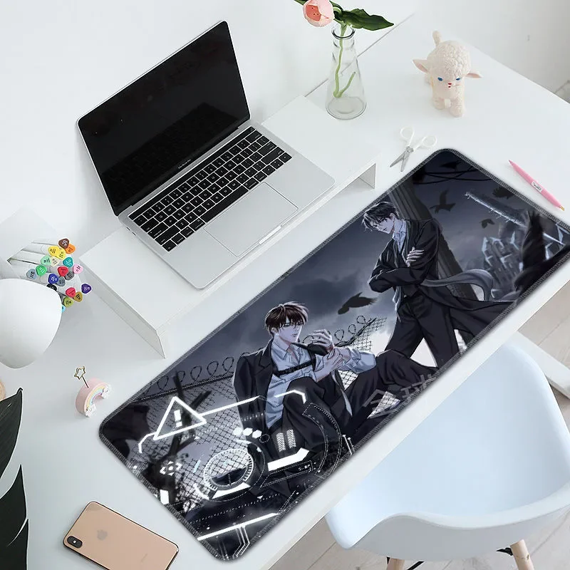Global University toelatingsexamen BL-thema grote muismat XXL Qin Jiu You Huo ontwerp antislip bureaumat voor Danmei fans studenten