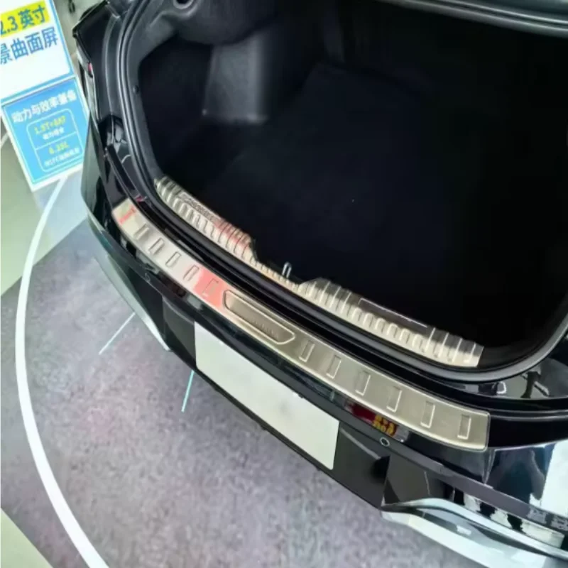 

For Hyundai Sonata DN8 11th 2024 Car interior and exterior trunk protection plate made of stainless steel material