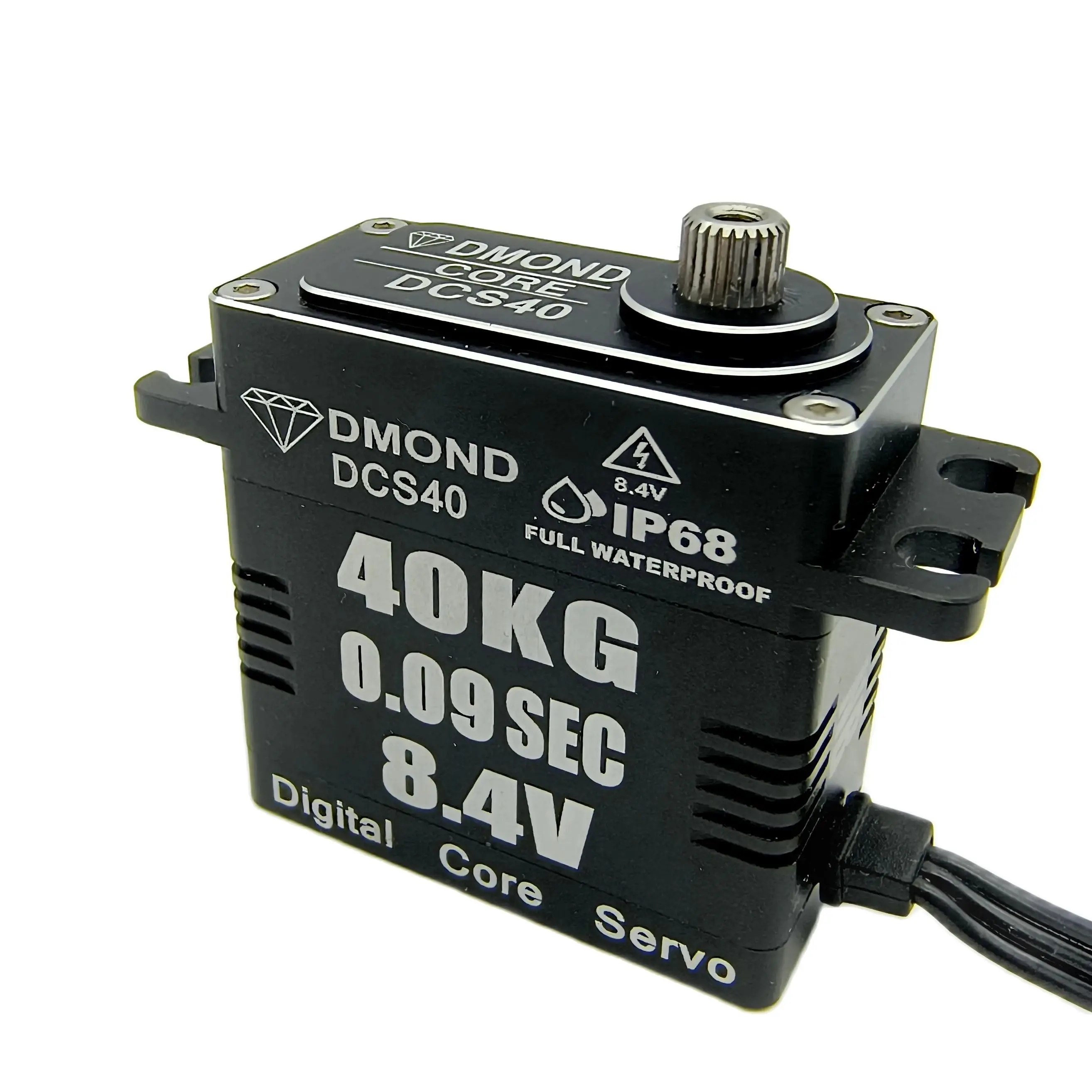 DMOND NB DCS40 40KG 0.09sec Core 8.4V IP68 Full Waterproof Servo for 1/8 1/10 RC Car Crawler Buggy Truck