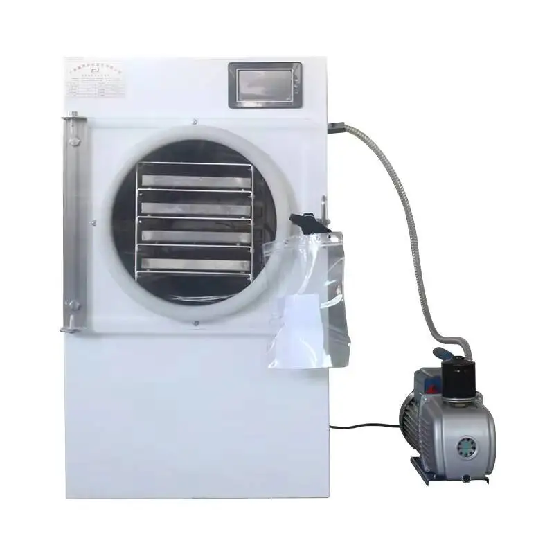 Mini Household Laboratory Vacuum Food Freeze Dryer Food, Fruit, Vegetable, Pet Food, Freeze-drying Equipment