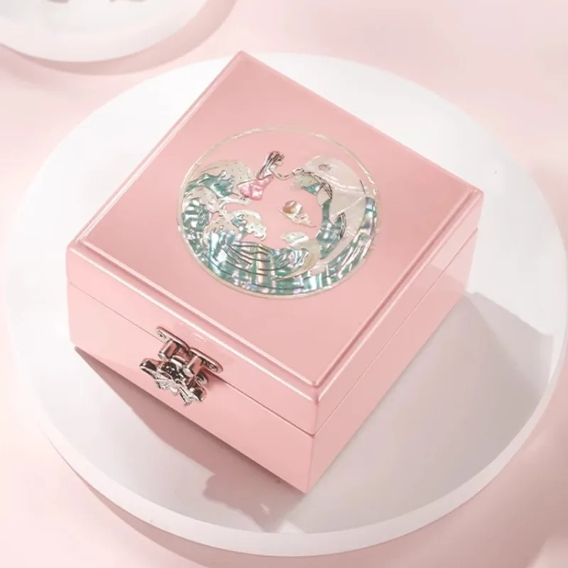

Lacquer Jewelry Bangle Box, European Style Gift Storage Case, Wedding Necklace Holder, Bedroom Jewelry Organizer for Women