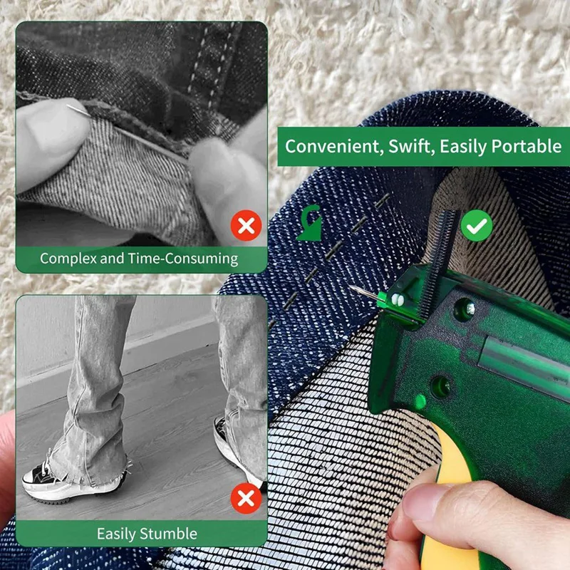 Рукоделие для одежды, этикетка для одежды с 2 тонкими иглами-2000 Черный и 2000 белый микро-тип для квилтинга швов