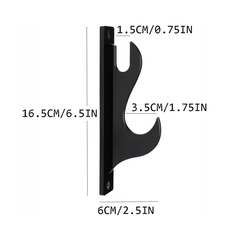 Акриловый настенный держатель для меча, регулируемый кронштейн для вешалки для дисплея самурайского меча