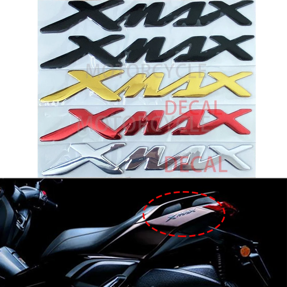 For Yamaha X-MAX XMAX125 XMAX250 XMAX300 X-MAX 300 XMAX 300 XMAX400 3D Motorcycle Fuel Oil Tank Pad Decal Protector Sticker