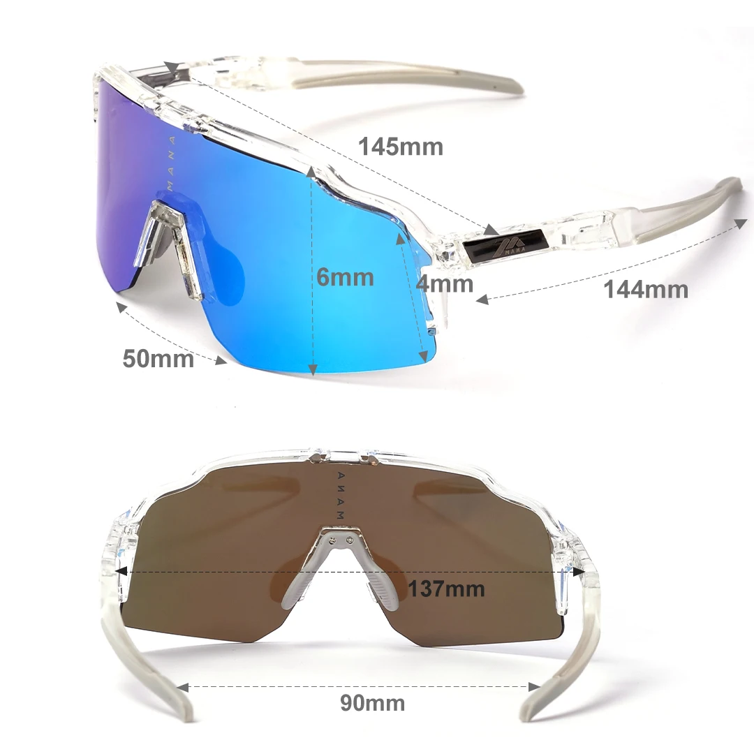 MANA-gafas de sol deportivas para hombre, lentes para ciclismo de montaña