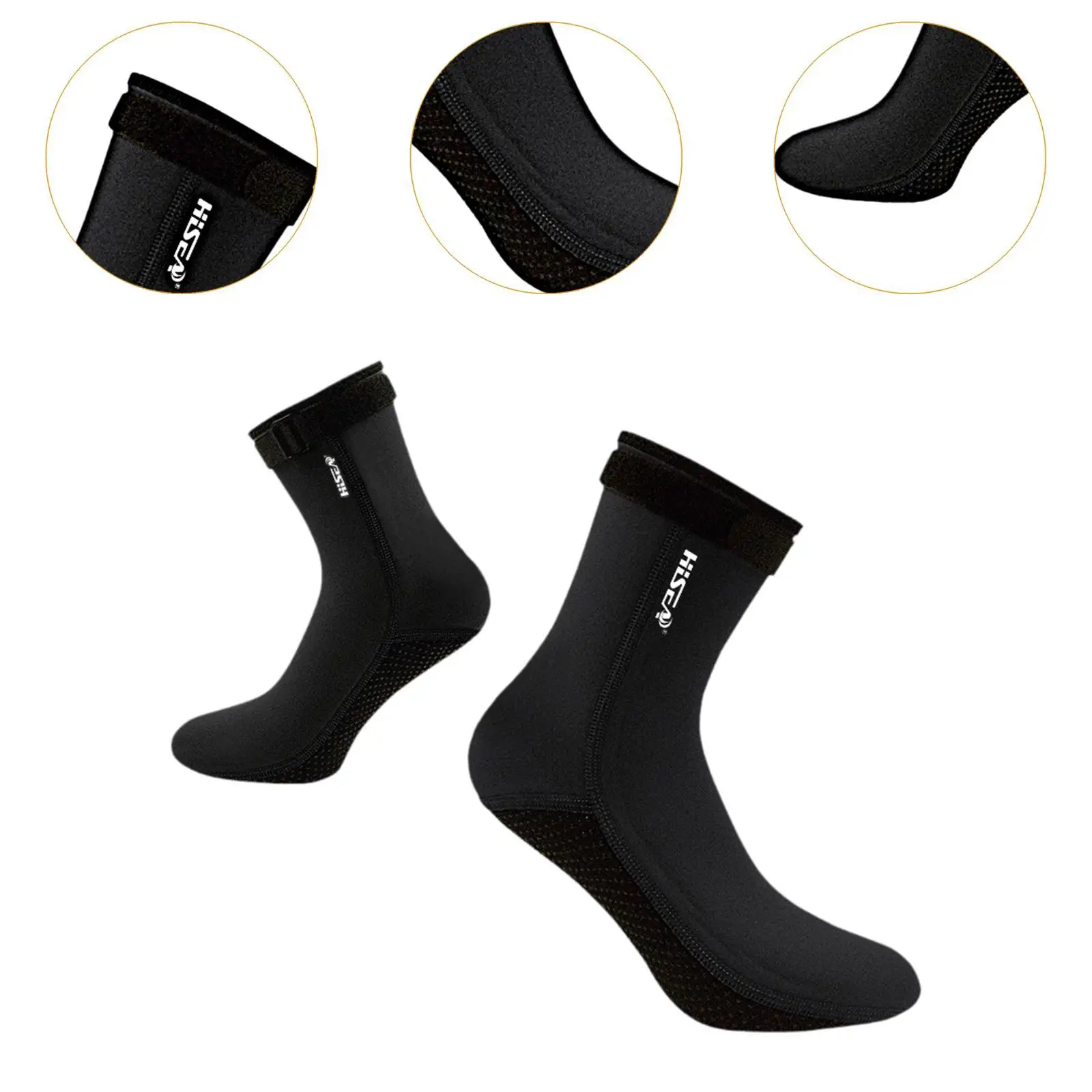 Calcetines de neopreno de 3mm para buceo, accesorios de Fitness, equipo suave, traje de baño, natación, deportes al aire libre, Playa
