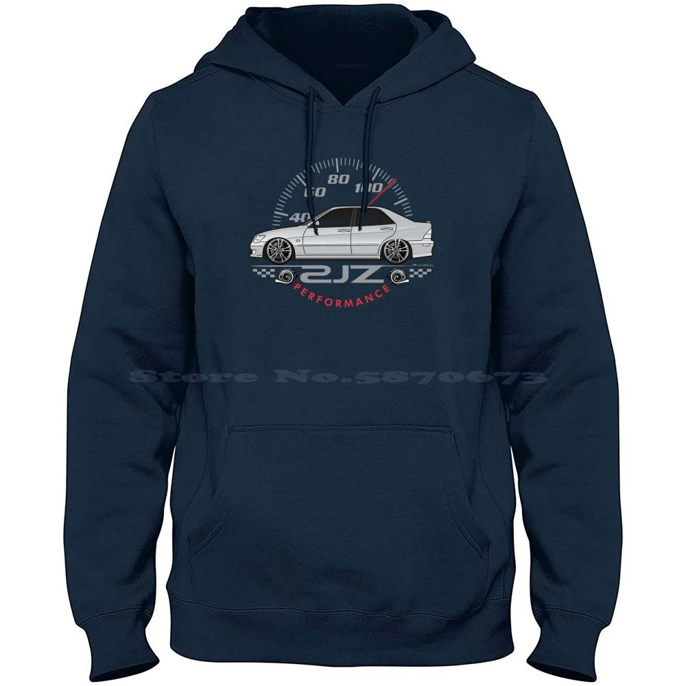 Grey Is300 100% Cotton Hoodie Is300 Is200 1999 2000 2001 2002 2003 2004 2005 Altezza 2jz Engine Sedan Fast Race