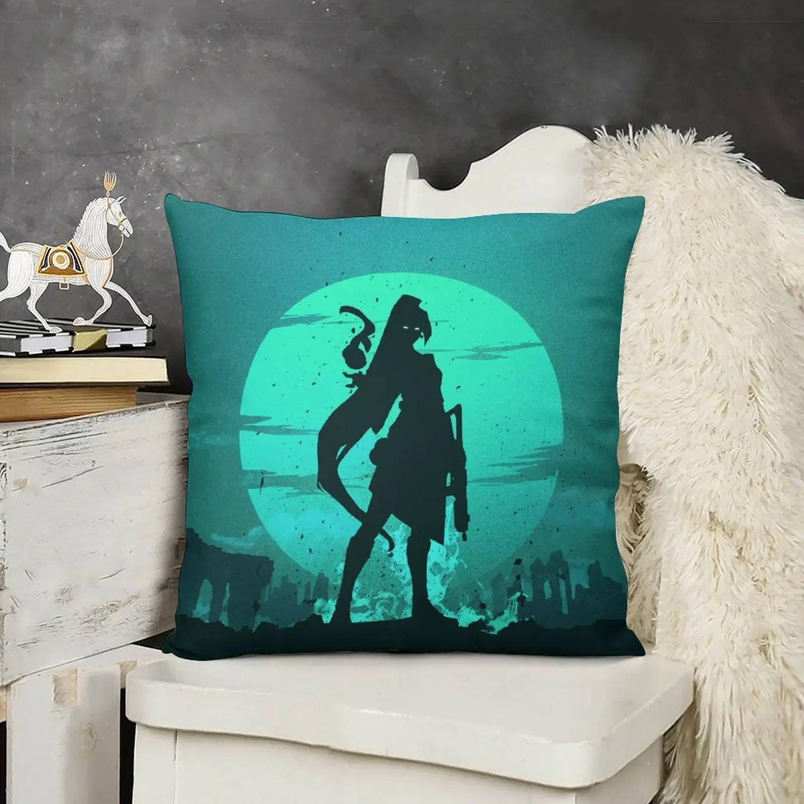 Healer Agent Throw Pillow Luxury Pillow Cover Rectangular Cushion Cover pillow