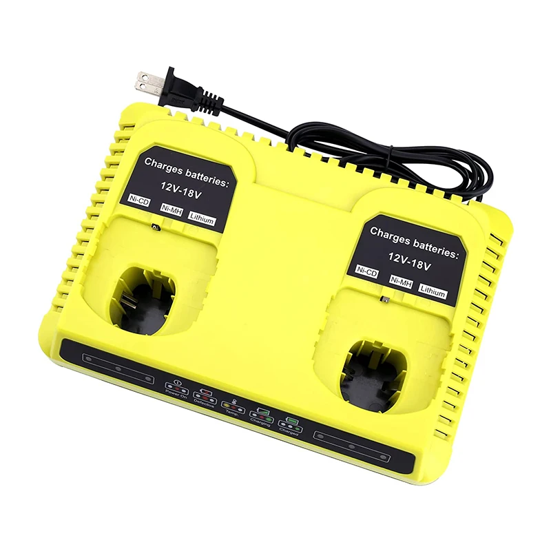 P117 Fast Charger Compatible with Ryobi 12V-18V ONE+ Battery Lithium NiCad NiMh P102 P190 P189 P108 P105 P103 P107 PBP004